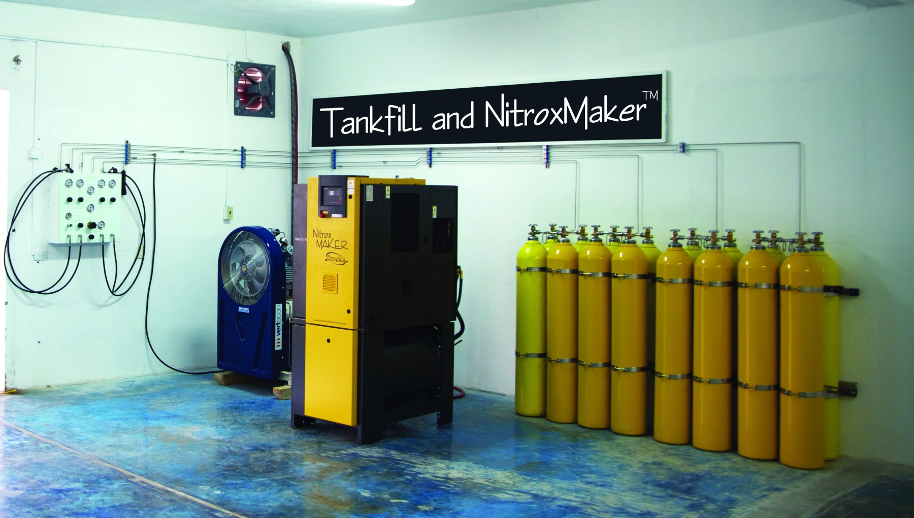 Brownie's Marine Group NitroxMaker Tank Fill