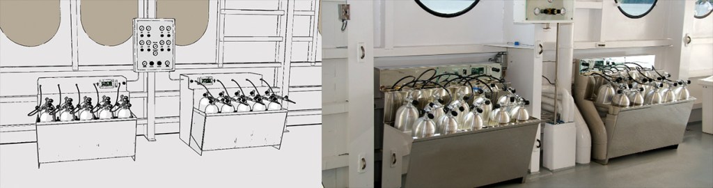 Brownie's Marine tank fill chill bath