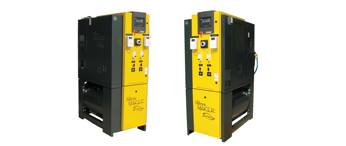 nitrox maker brownie's commercial tank fill scuba